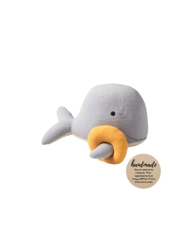 Whale cuddly toy