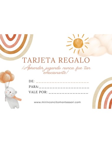 Tarjeta de Regalo