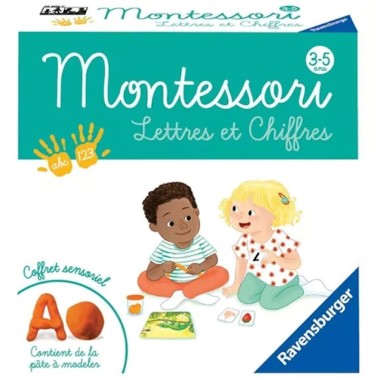 Letras y números montessori