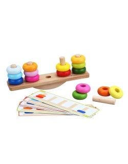 Juego de apilar y equilibrio