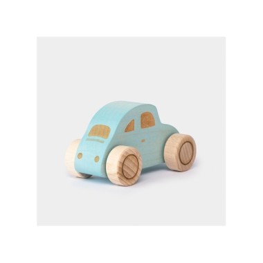 Coche de madera para niños y niñas