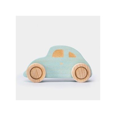 Coche de madera para niños y niñas