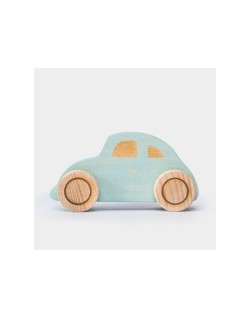 Coche de madera para niños y niñas