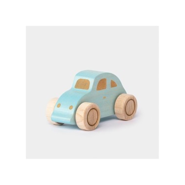 Coche de madera para niños y niñas