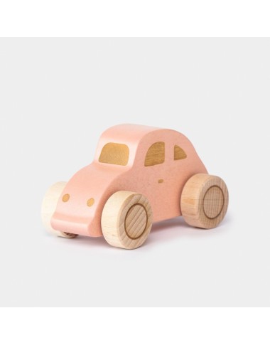 Coche de madera para niños y niñas