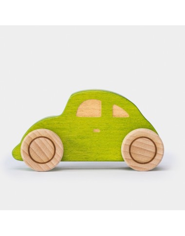 Coche de madera para niños y niñas