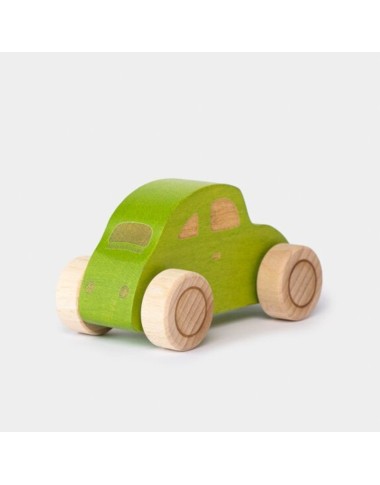 Coche de madera para niños y niñas