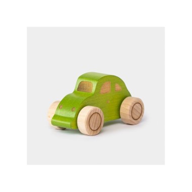 Coche de madera para niños y niñas