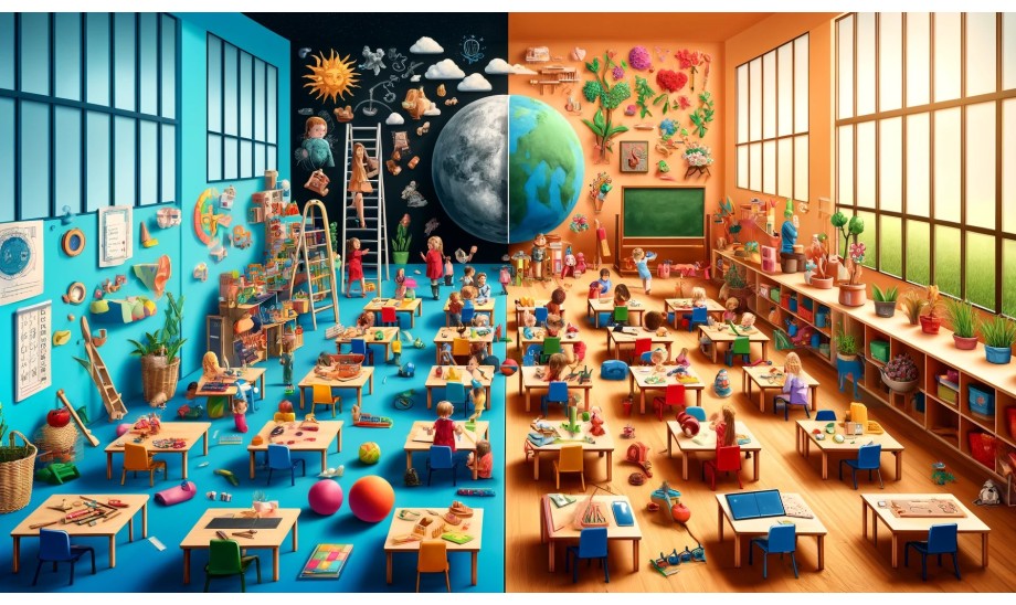 Montessori Method vs. Traditional Education